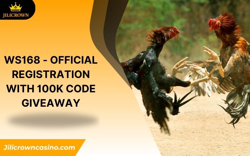 WS168 - Official Registration with 100K Code Giveaway 2 WS168