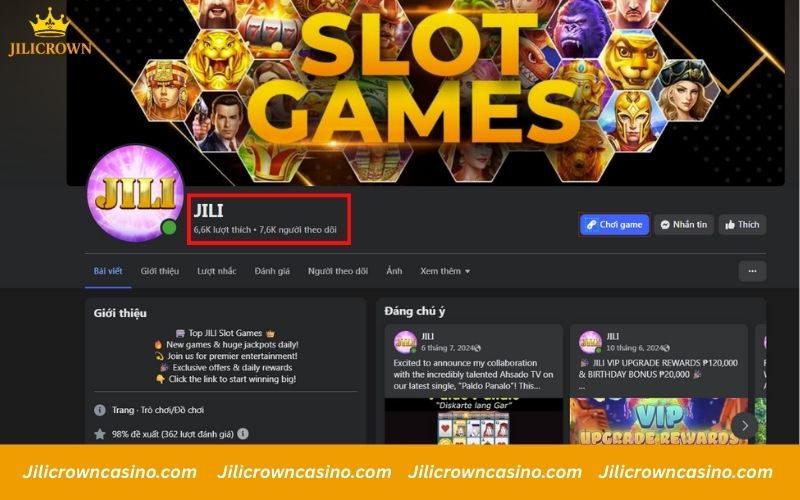 Introduction Jilicrown – Top Online Gaming in the Philippines 4 Over 7,600 followers on Facebook community