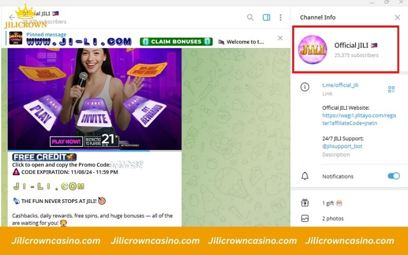 Introduction Jilicrown – Top Online Gaming in the Philippines 3 Over 25K members connected via Telegram