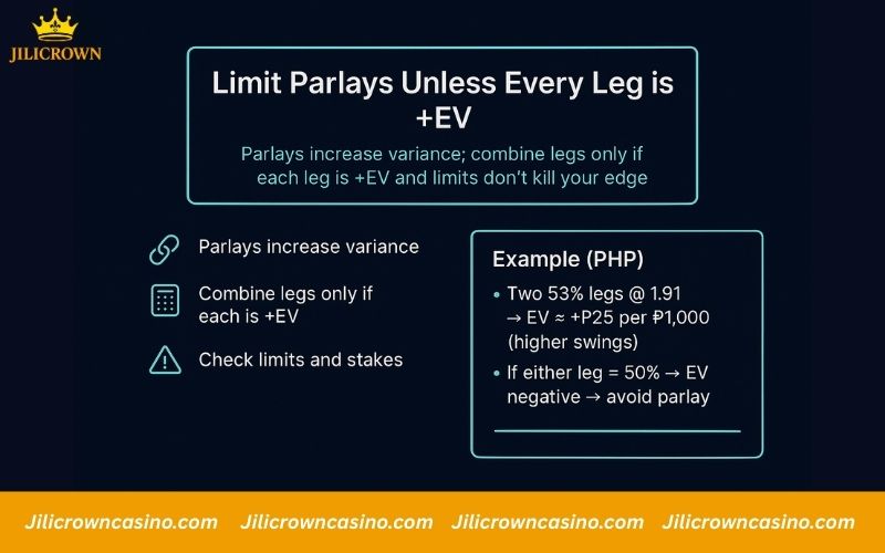 Top 10 Sport Betting Tips to Maximize ROI and Long-Term Wins 10 Parlay smart: only when every leg is +EV