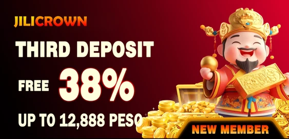 3RD DEPOSIT BONUS