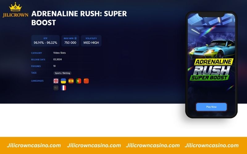 EvoPlay Slot Reivew – Innovative Games and Winning Experience 4 Adrenaline Rush: Super Boost at EvoPlay Slot