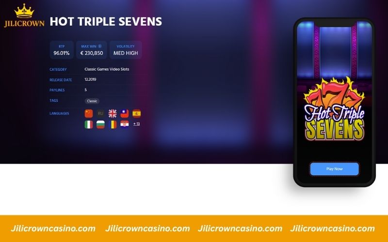EvoPlay Slot Reivew – Innovative Games and Winning Experience 8 Hot Triple Sevens at EvoPlay Slot