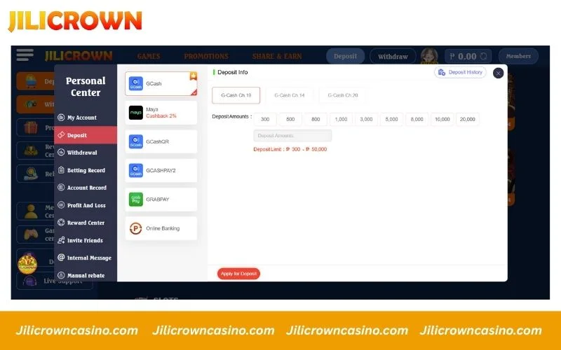 Fast and secure JiliCrown payment methods