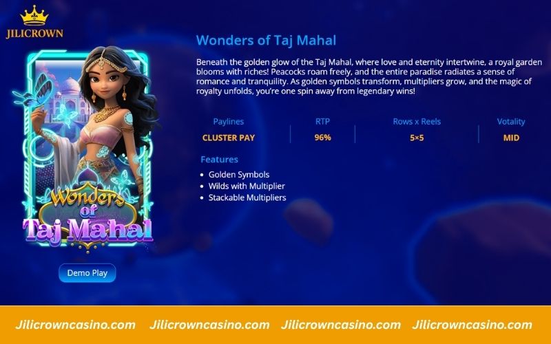 Live22 Slot – Explore Award-Winning Games and Big Wins 7 Wonders of Taj Mahal at Live22 Slot