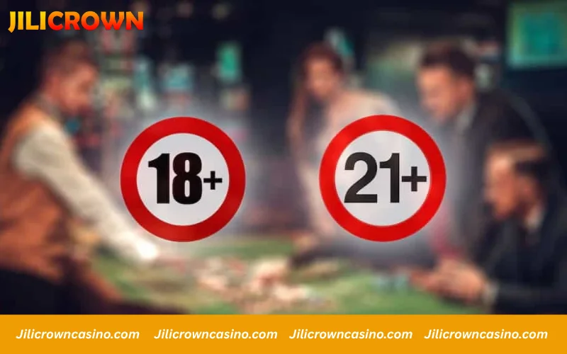 Verify your legal gaming age requirement