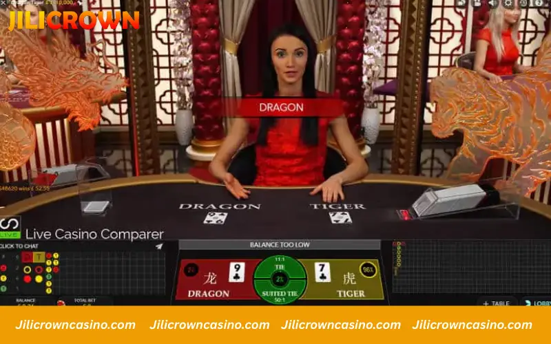 Dragon Tiger provides the most streamlined experience