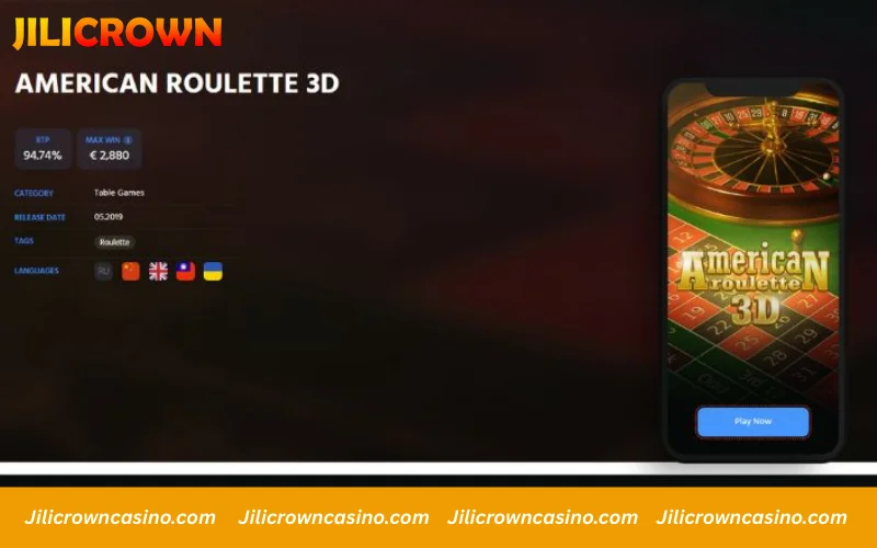 American Roulette 3D Review