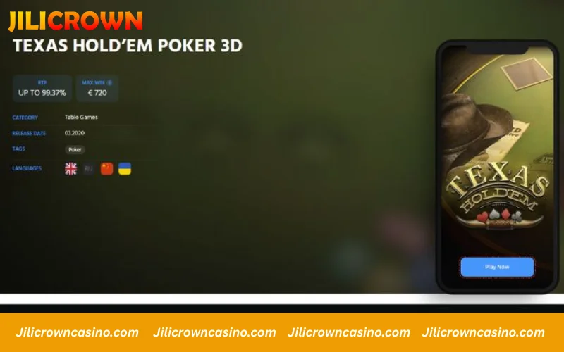 Texas Hold’em Poker 3D Review