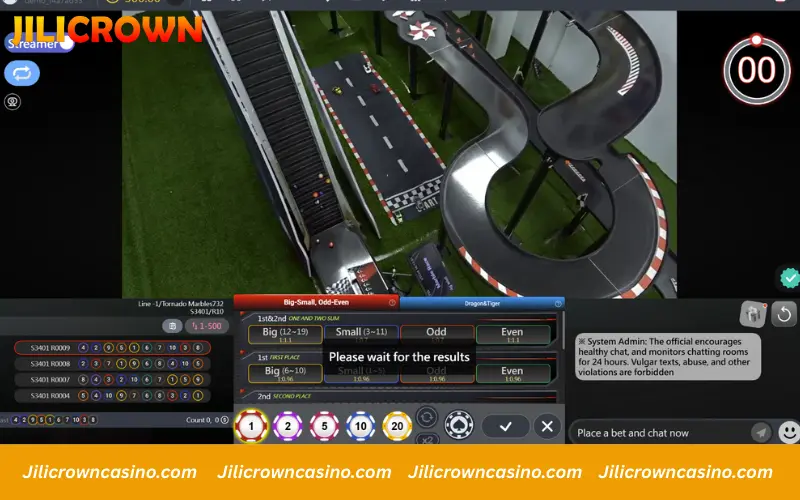 VIA Casino Review - Unlocking the best live betting secrets 6 Bet on specific marbles racing down a track