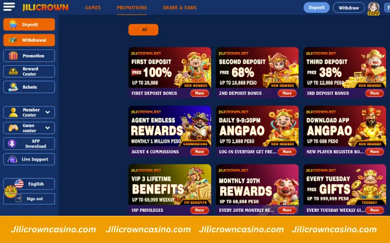 Updated promotions and rewards for active sports bettors