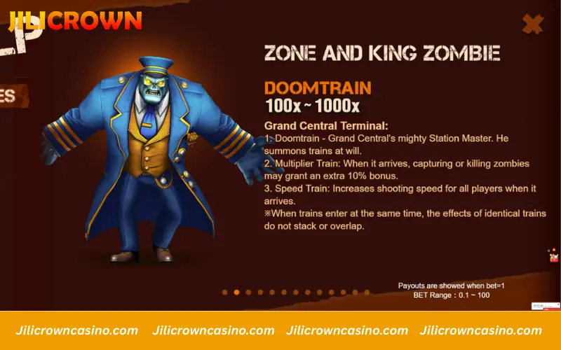 Doomtrain with special train mechanics