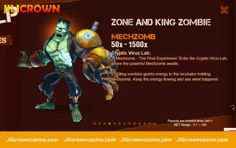 Mechzomb energy charging boss mechanic