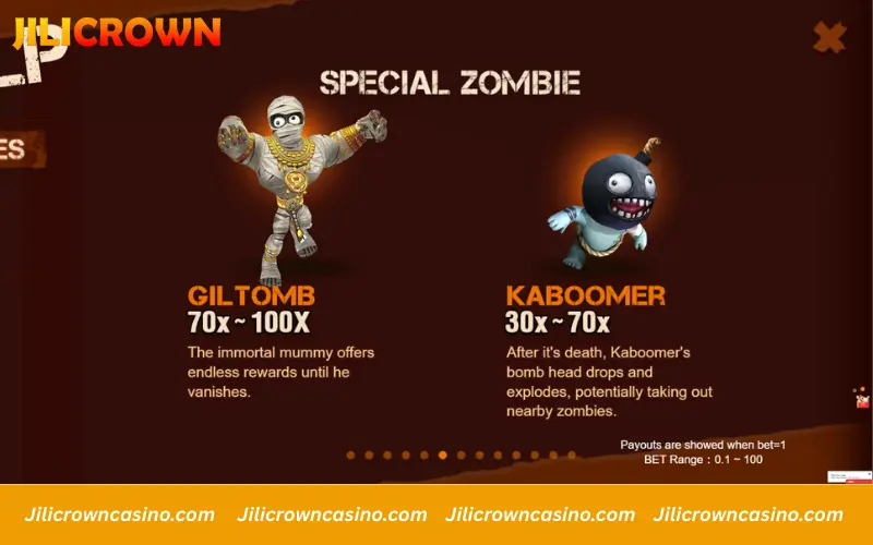 Gil Tomb and Kaboomer area control effects