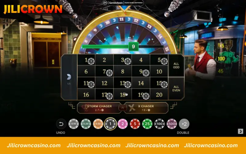 Betting options and automated chaser mechanics