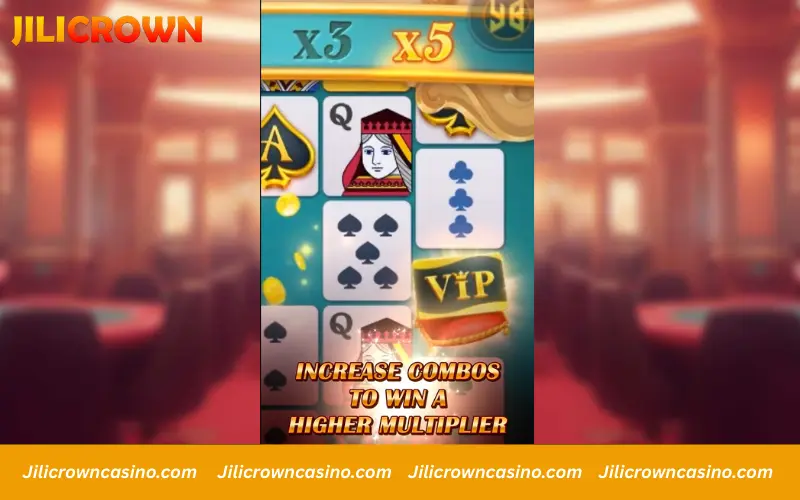 Stacking multipliers boost combo wins