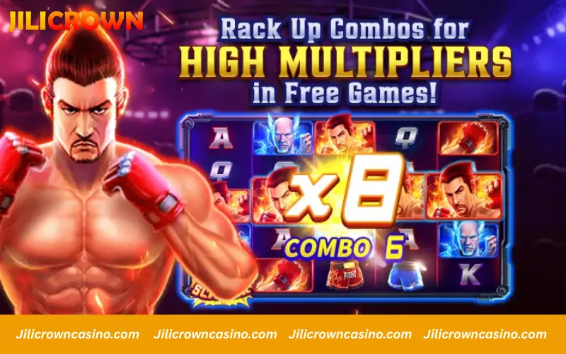 Combo multiplier increases with cascades