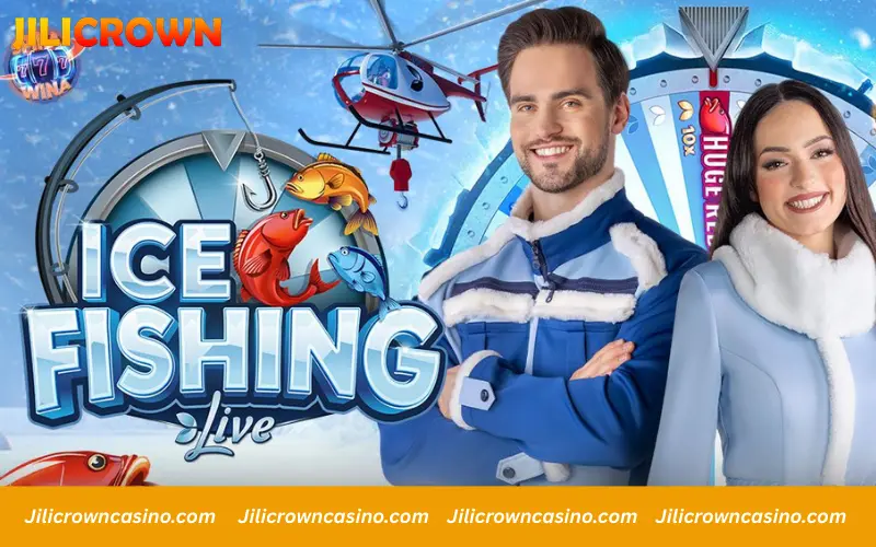 Ice Fishing game wheel interface