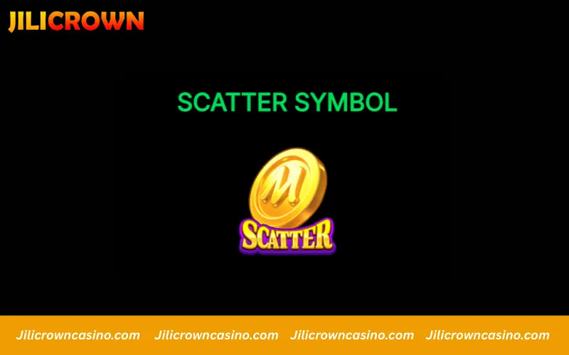 Scatter symbols activating the bonus round