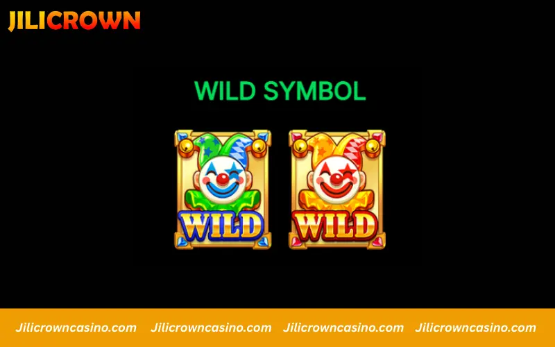 Wild symbol replacing standard card icons