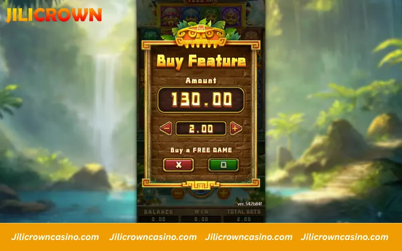 Buy feature option for instant bonus access