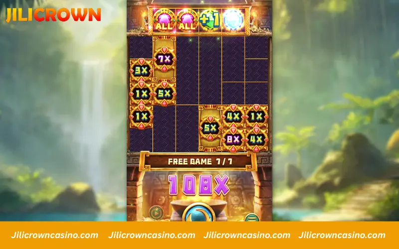 Multipliers stack faster during free spins