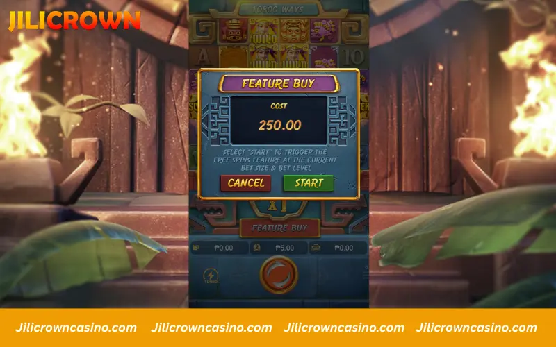 Instant access to bonus rounds and features