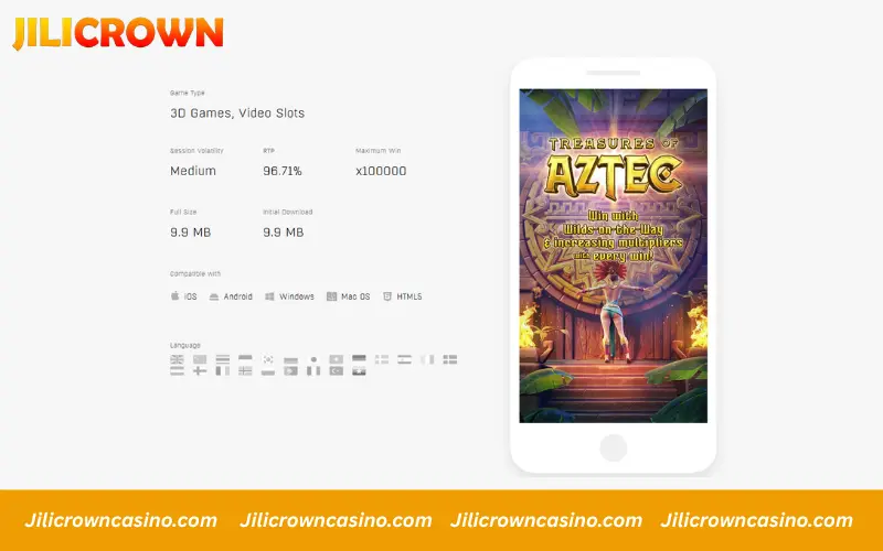 Game statistics and payout overview