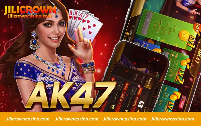 AK47 gameplay with wild cards in action